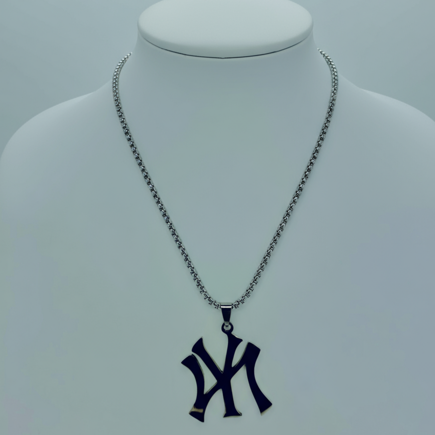 NY Logo Pendant Necklace