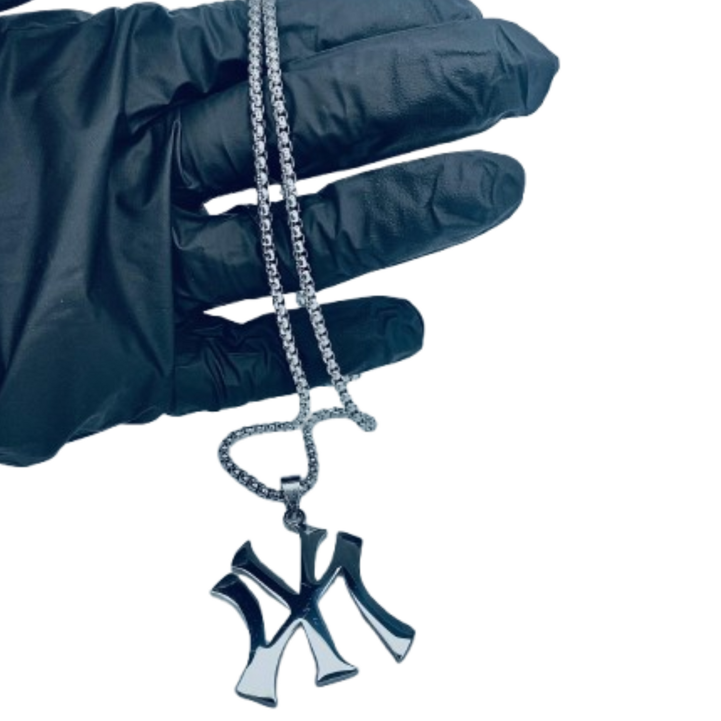 NY Logo Pendant Necklace