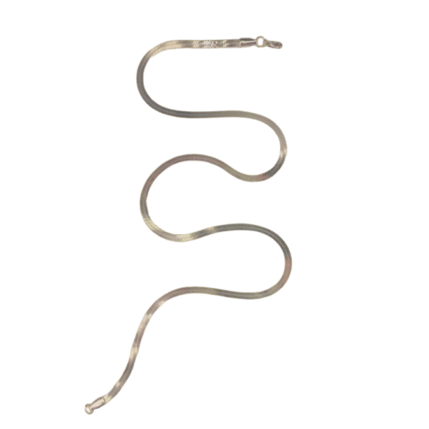 Silver Snake Chain Necklace