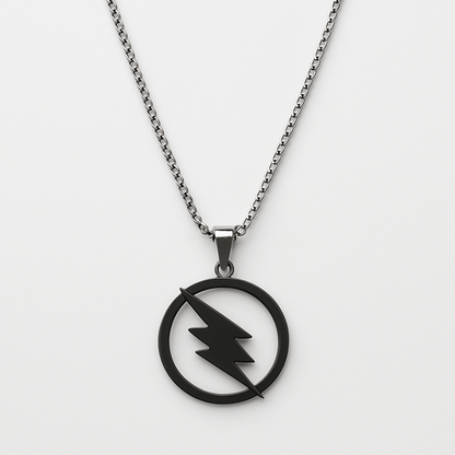 Lightning Bolt Pendant Necklace